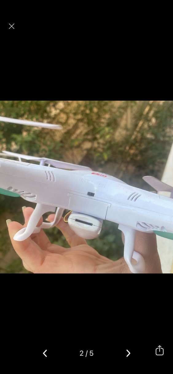 Beyaz Kameralı Drone Aksiyon syma - Görsel 2