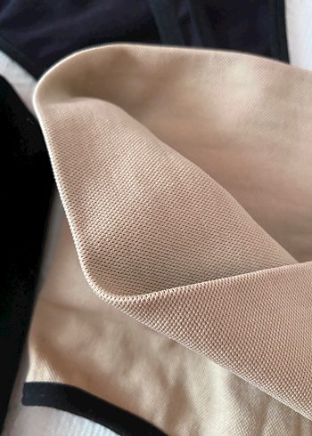 Bej ve Siyah tanga korse - Görsel 3