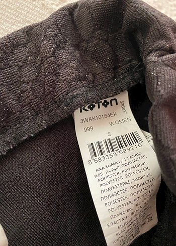 Parıltılı kumaş etek crop ikili takım - Görsel 8