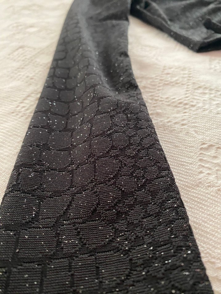 Parıltılı kumaş etek crop ikili takım - Görsel 5