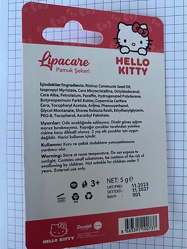 Hello Kitty Hello kıtty lıp stıck