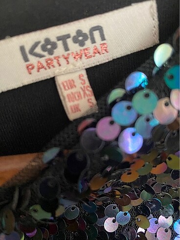 s Beden Koton partywear elbise