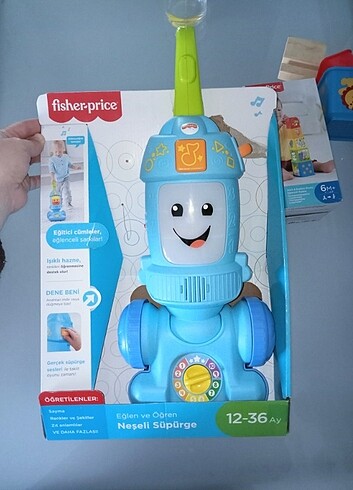Fisher price neşeli süpürge 