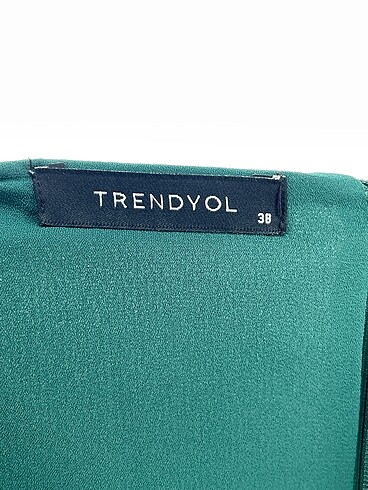 38 Beden yeşil Renk Trendyol & Milla Uzun Elbise p İndirimli.