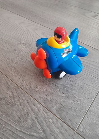 Renkli Mavi Oyuncak Uçak