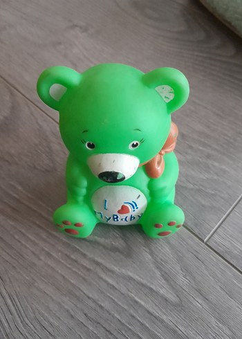 Beden Renkli Yeşil Ayıcık Peluş Oyuncak