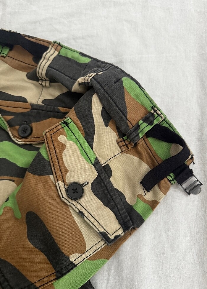 Kamuflaj Kargo Pantolon - Görsel 3
