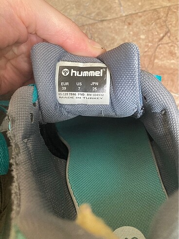 39 Beden gri Renk Hummel orijinal ayakkabı