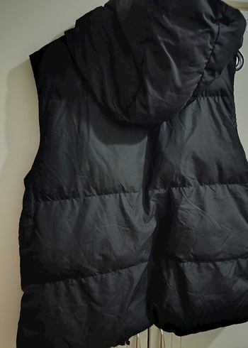 Siyah Kadın Fermuarlı Yelek - Görsel 3