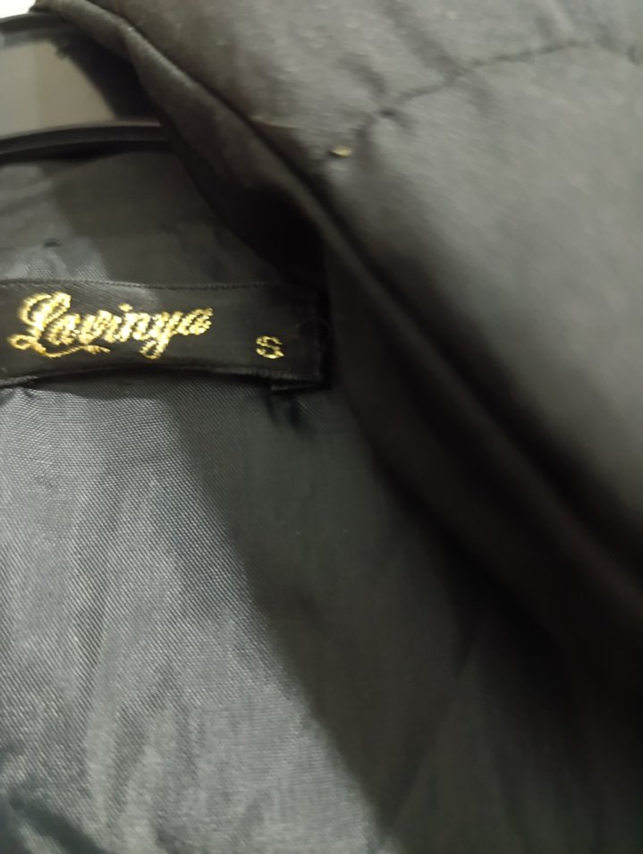 Siyah Kadın Fermuarlı Yelek - Görsel 2