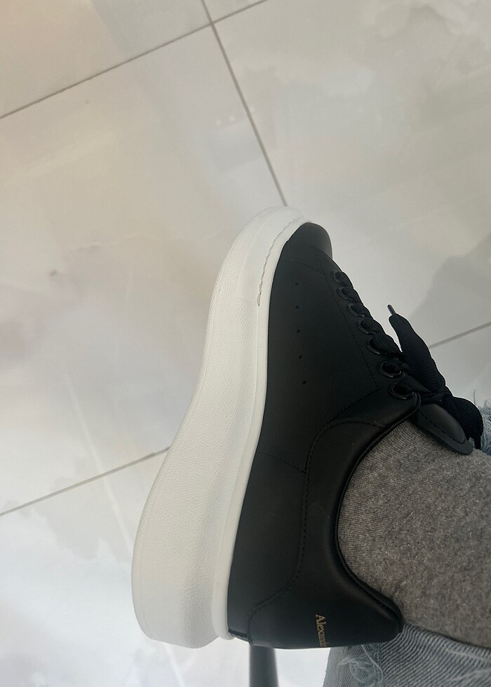 AlexanderMcQUEEN sneaker siyah 37 - Görsel 4
