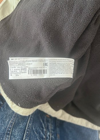 Gri yeşil Erkek Çocuk Fermuarlı Mont 140 cm - Görsel 2