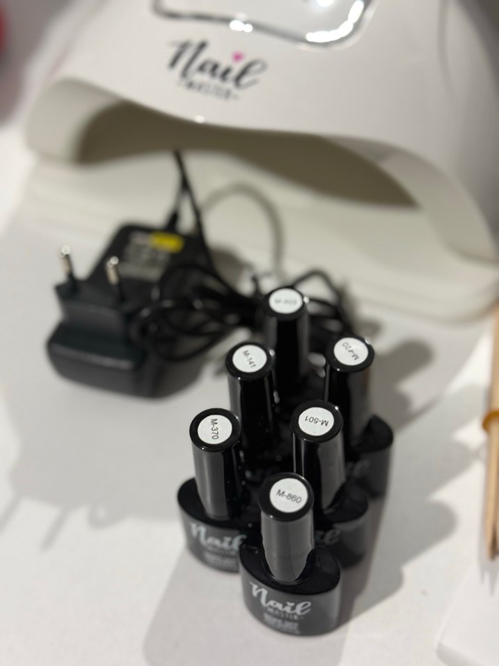 Beyaz LED Tırnak Kurutucu Seti - Görsel 4