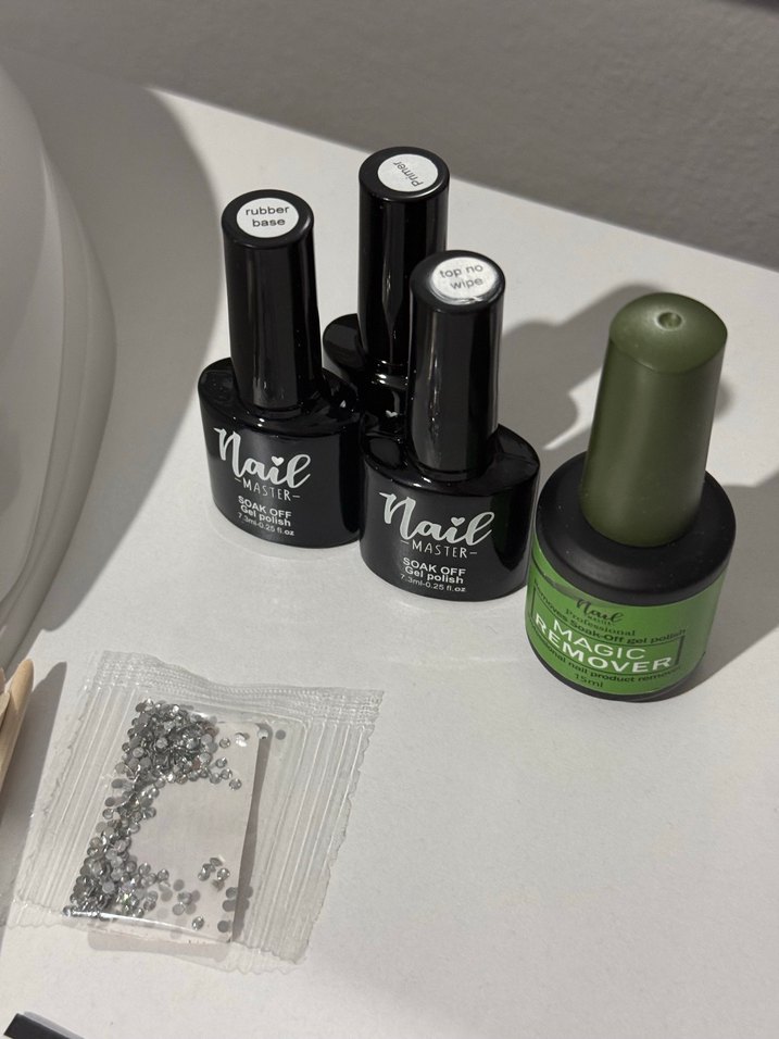 Beyaz LED Tırnak Kurutucu Seti - Görsel 5