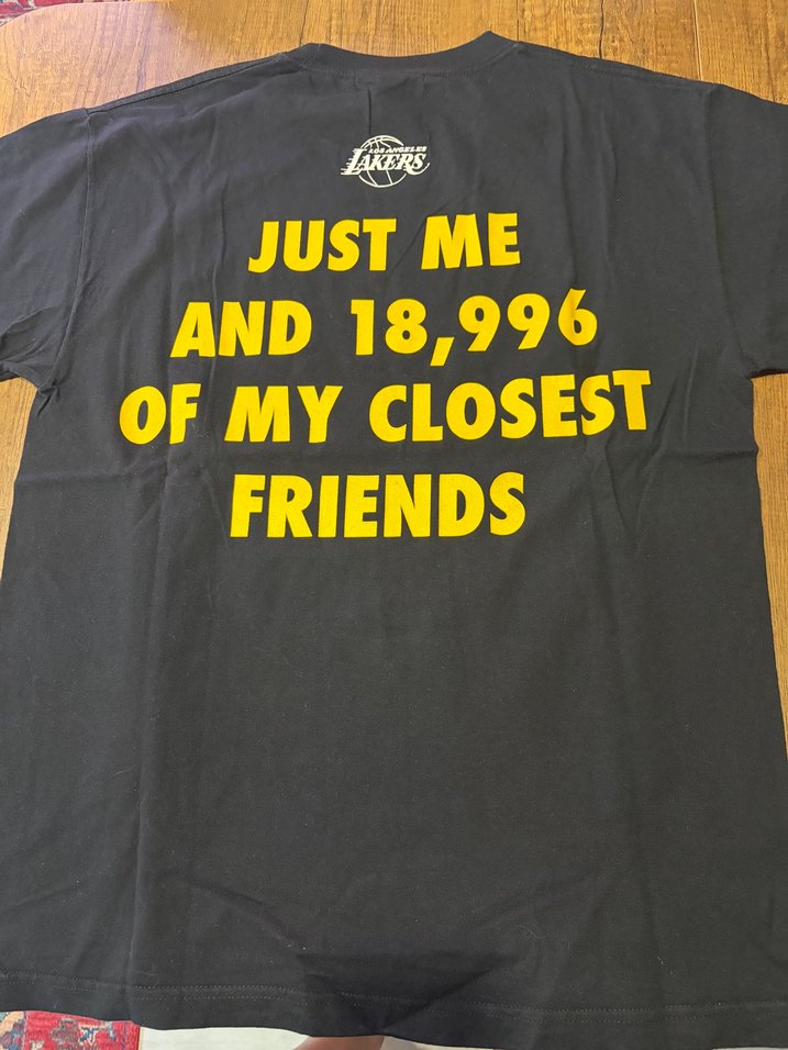 NBA Siyah Lakers T.Shirt — görsel 3/5