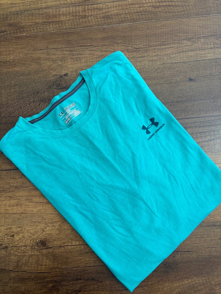 Turkuaz Under Armour Rahat Tişört — görsel 6/7
