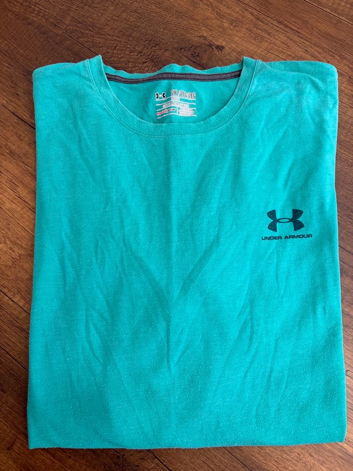 Turkuaz Under Armour Rahat Tişört — görsel 7/7