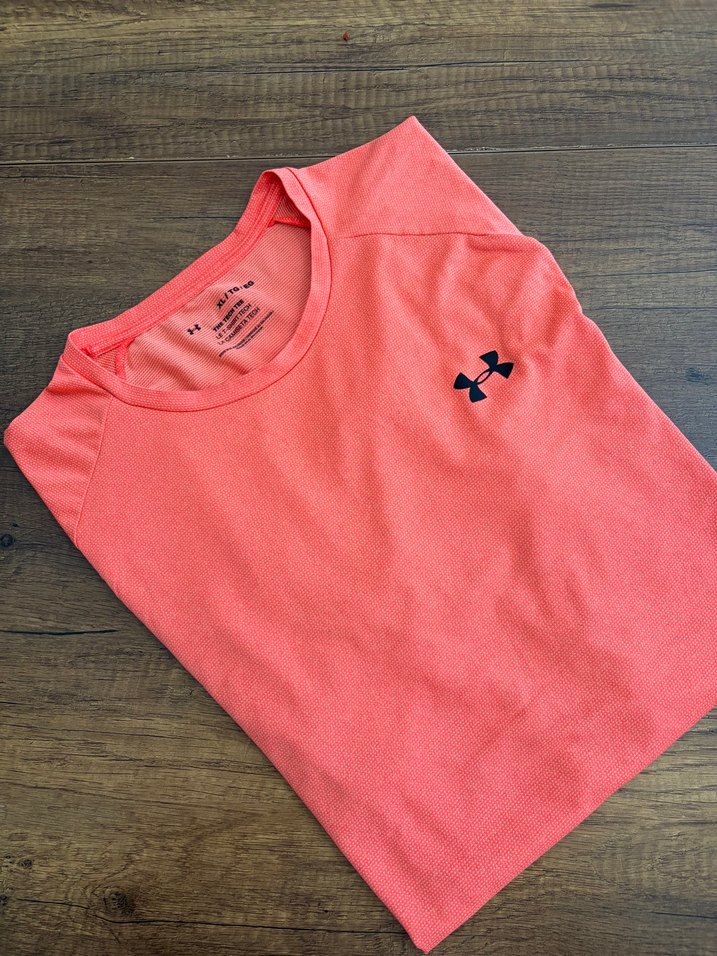 Under Armour Canlı Mercan Spor Tişörtü — görsel 5/6