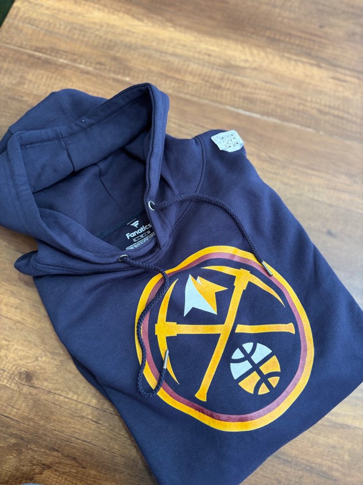 Denver Nuggets Lacivert Kapüşonlu Sweatshirt — görsel 5/7
