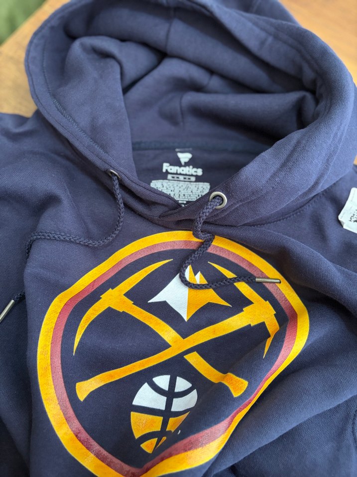 Denver Nuggets Lacivert Kapüşonlu Sweatshirt — görsel 3/7