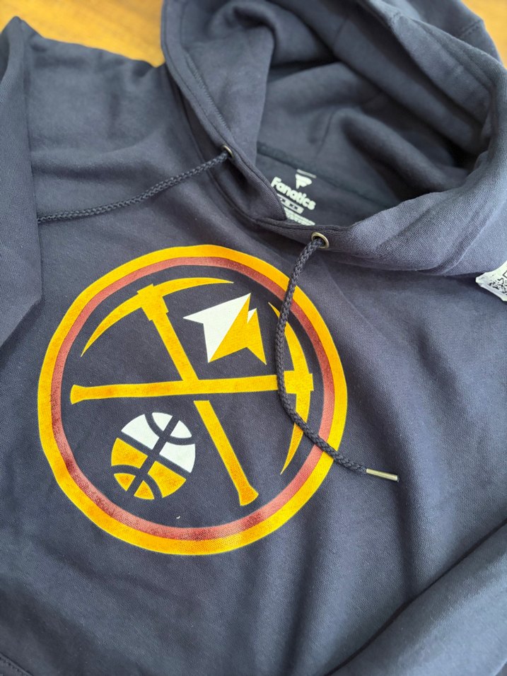 Denver Nuggets Lacivert Kapüşonlu Sweatshirt — görsel 6/7