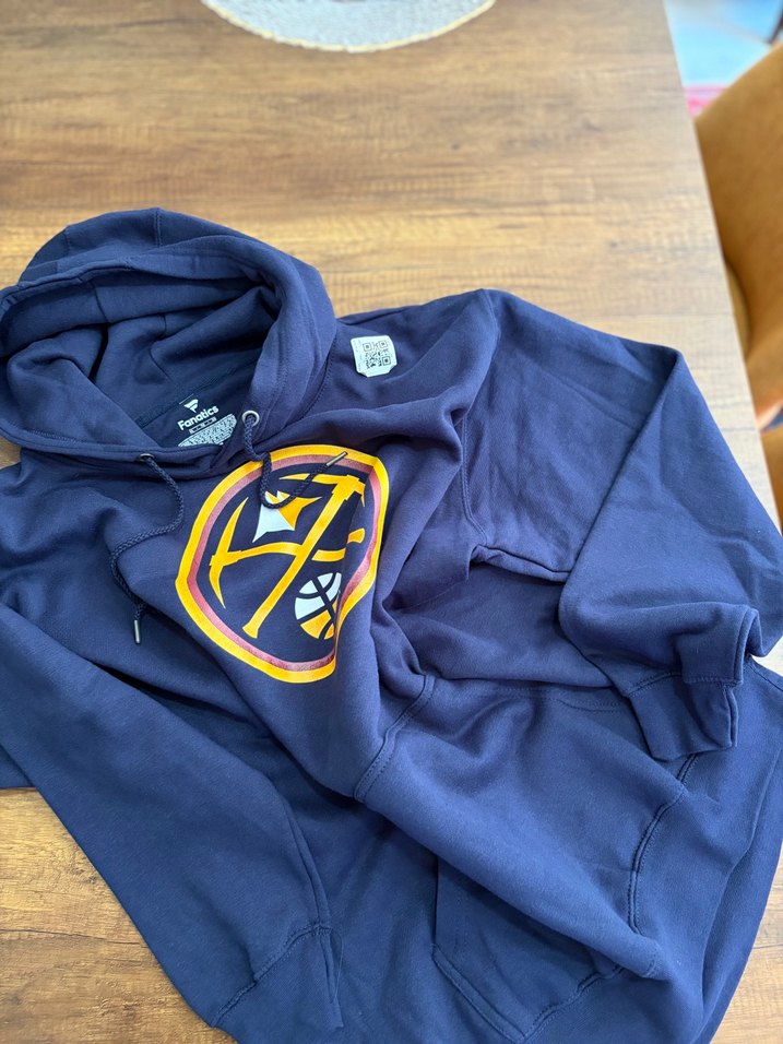 Denver Nuggets Lacivert Kapüşonlu Sweatshirt — görsel 7/7