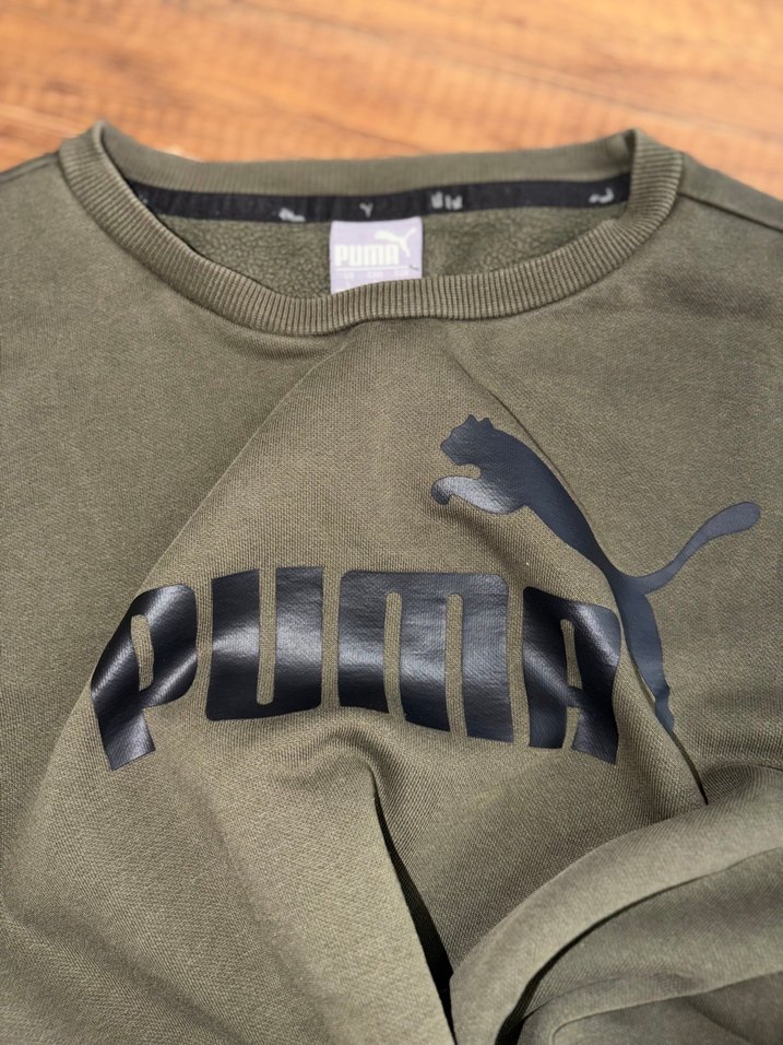 Puma Haki Bisiklet Yaka Sweatshirt — görsel 6/6