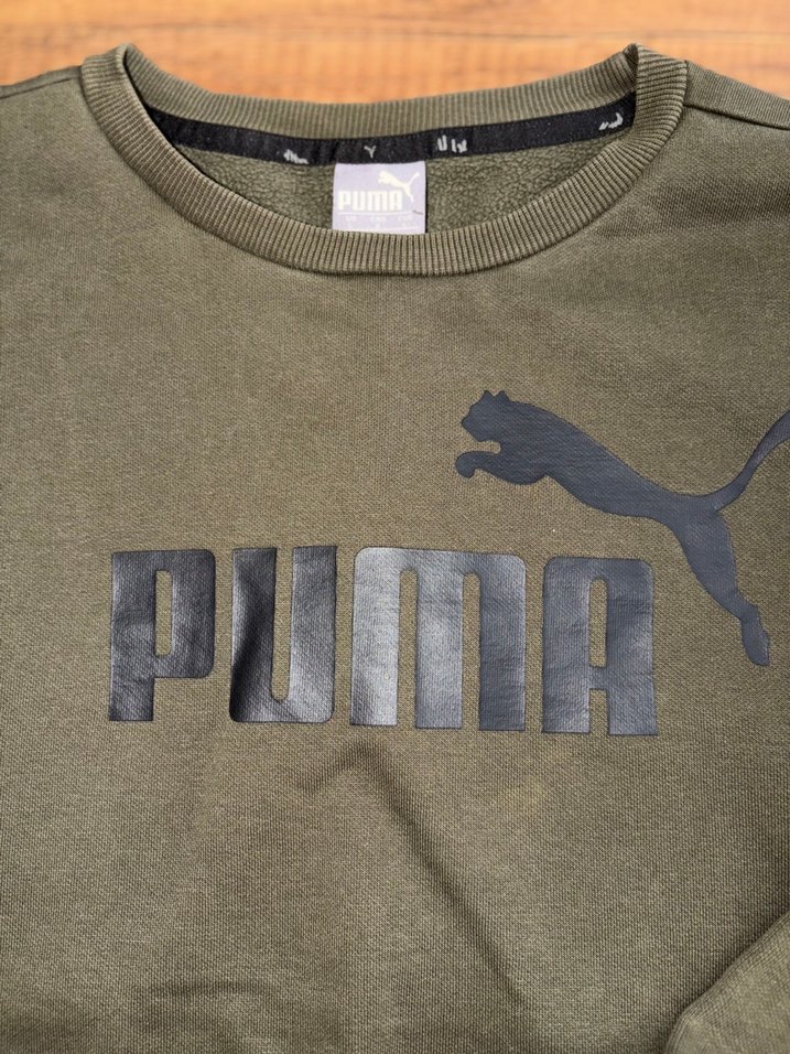 Puma Haki Bisiklet Yaka Sweatshirt — görsel 4/6