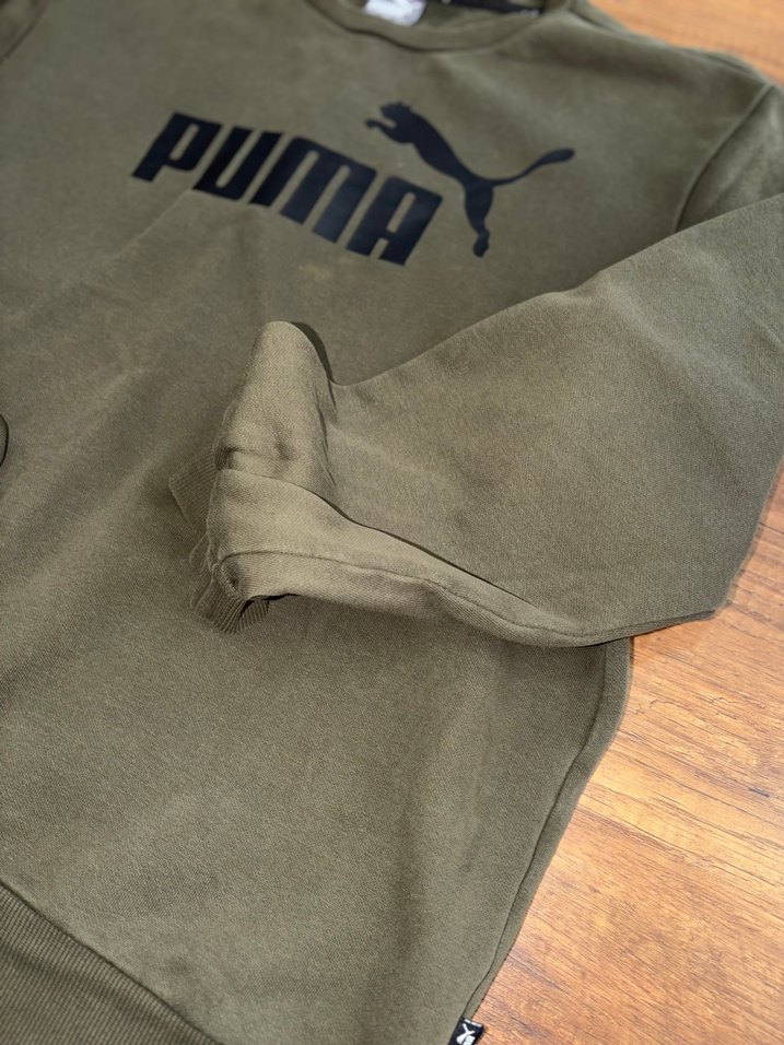 Puma Haki Bisiklet Yaka Sweatshirt — görsel 5/6