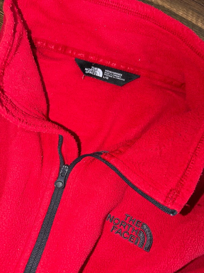 Canlı Kırmızı The North Face Polar Ceket — görsel 5/8