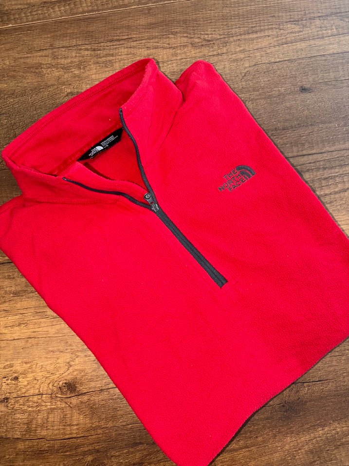 Canlı Kırmızı The North Face Polar Ceket — görsel 7/8