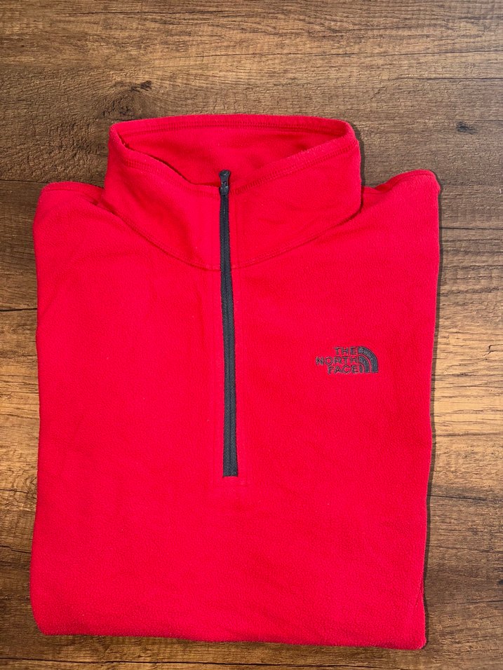 Canlı Kırmızı The North Face Polar Ceket — görsel 8/8