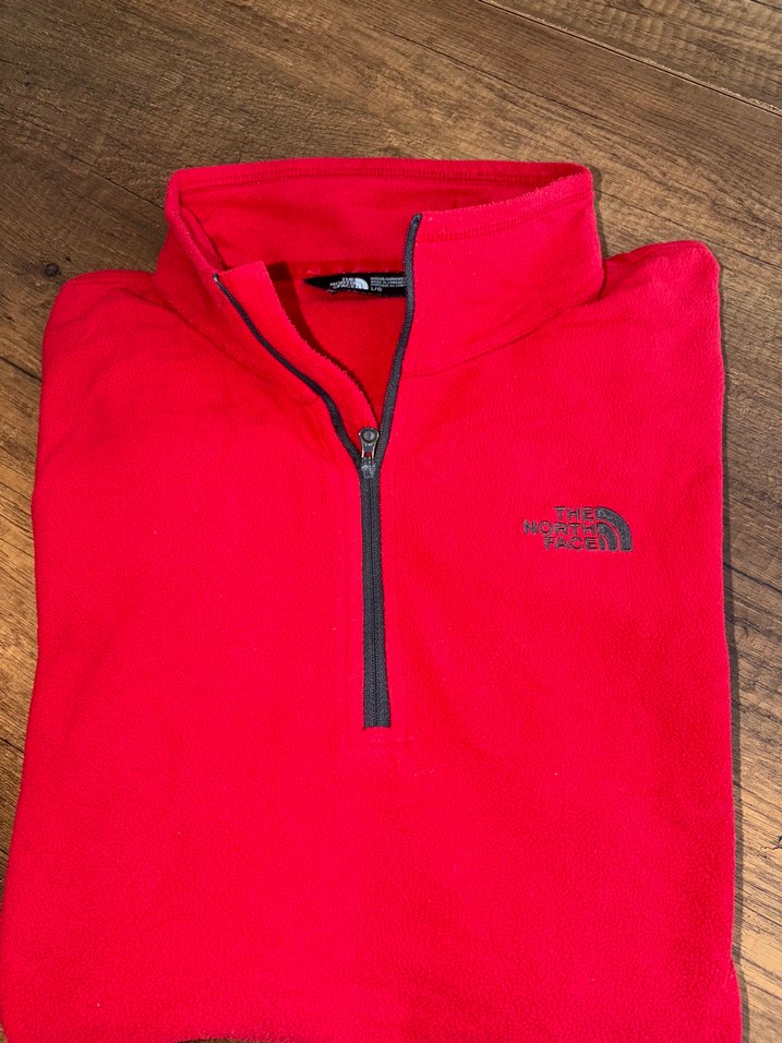 Canlı Kırmızı The North Face Polar Ceket — görsel 6/8