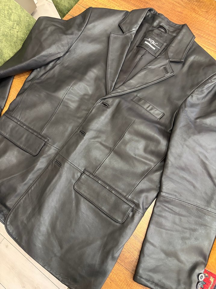 Kiğılı Deri Blazer Ceket — görsel 6/6