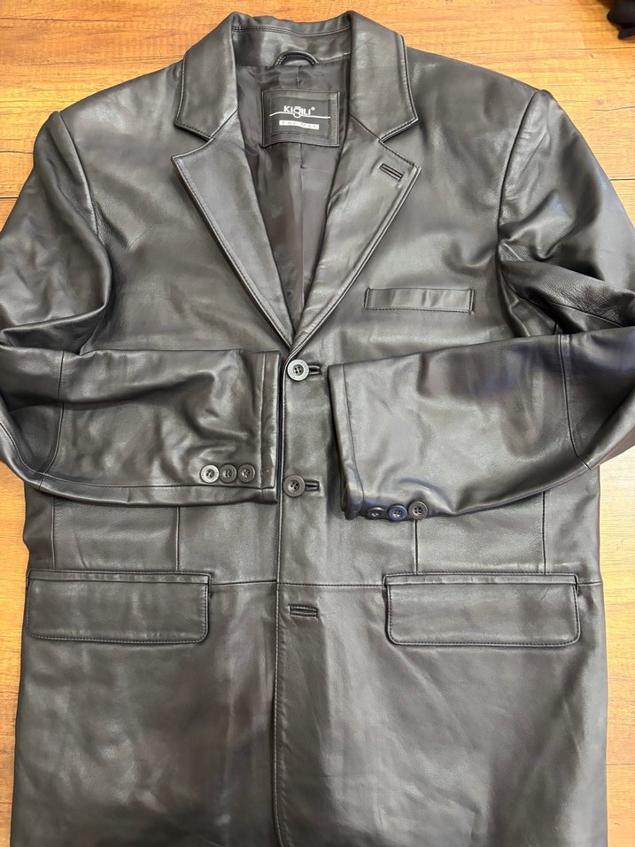 Kiğılı Deri Blazer Ceket — görsel 2/6