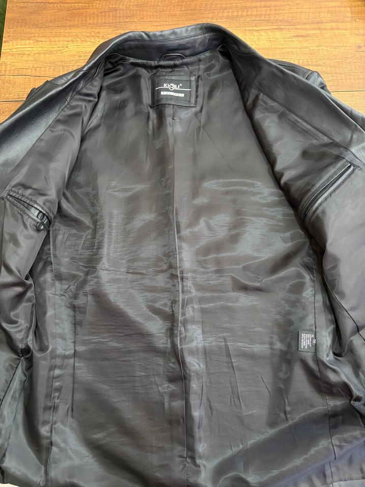 Kiğılı Deri Blazer Ceket — görsel 5/6