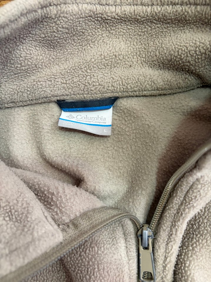 Columbia Bej Polar Fermuarlı Ceket — görsel 7/8