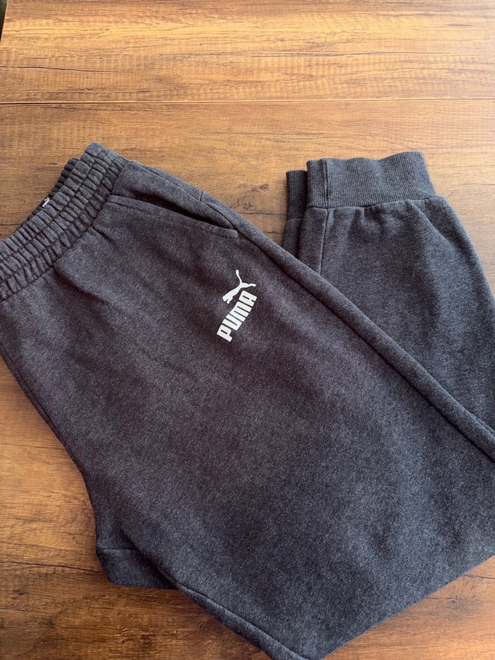 Puma Gri Melanj Eşofman Altı — görsel 7/8
