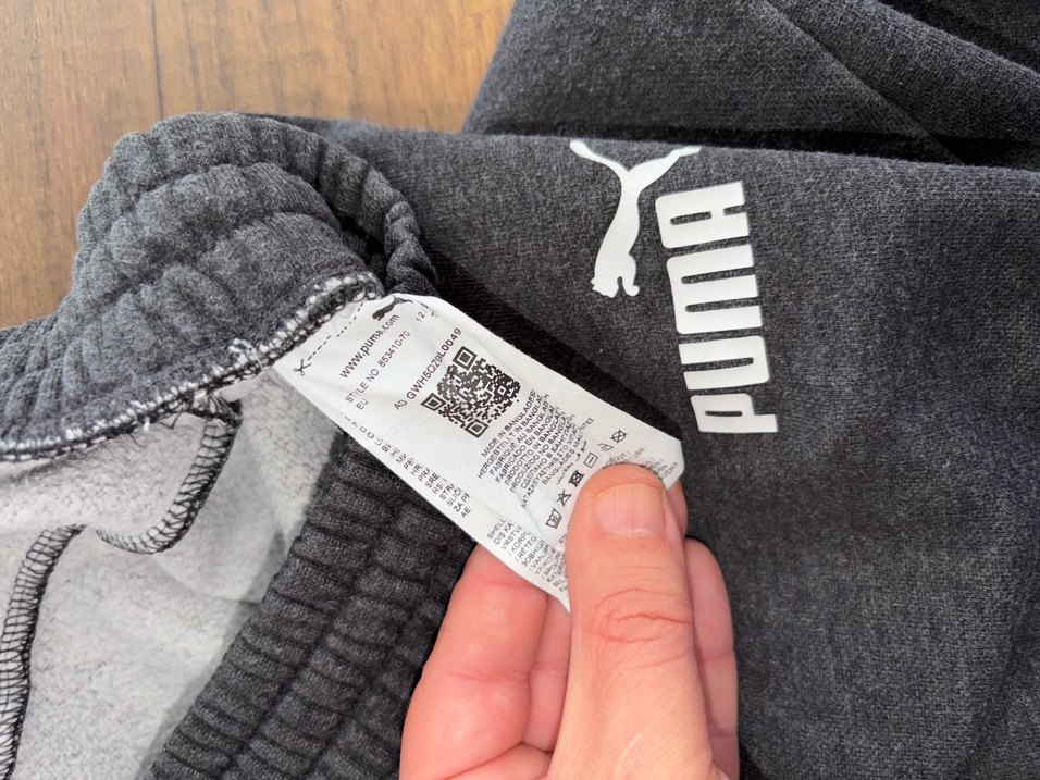 Puma Gri Melanj Eşofman Altı — görsel 6/8