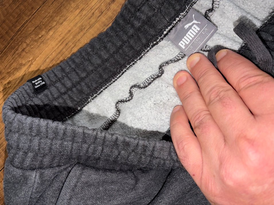 Puma Gri Melanj Eşofman Altı — görsel 5/8