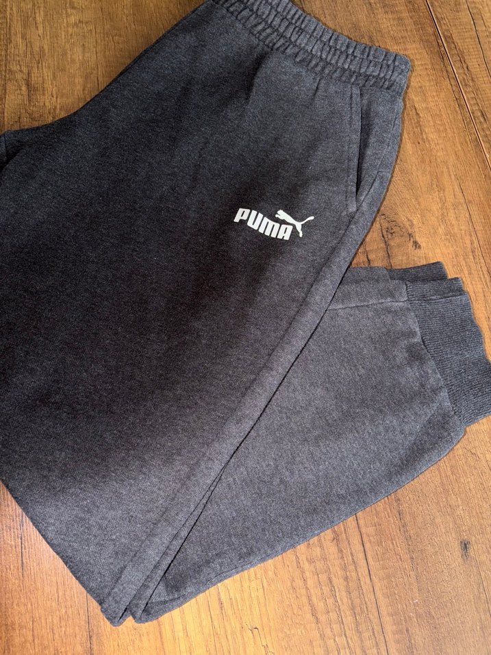 Puma Gri Melanj Eşofman Altı — görsel 8/8