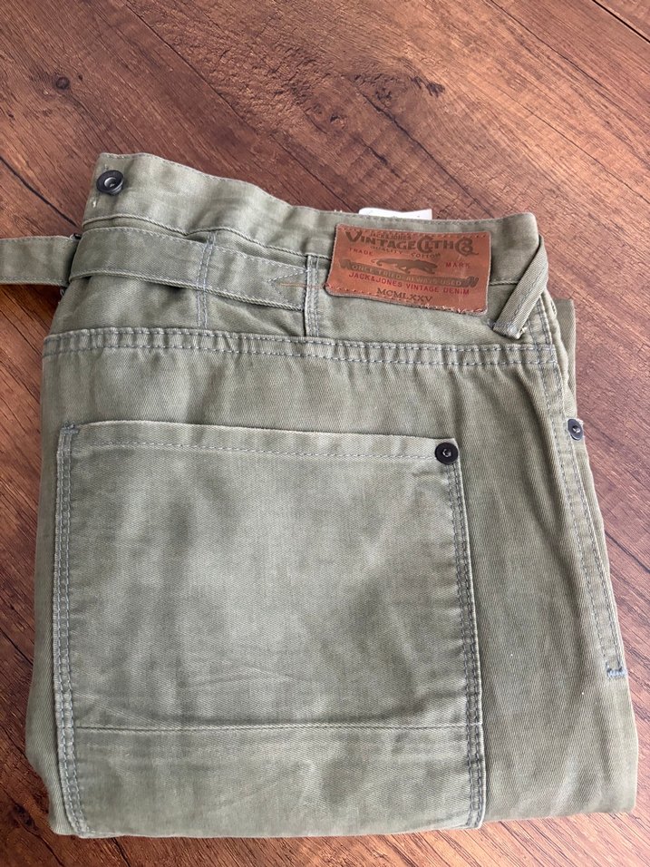 Jack&Jones Haki Denim Pantolon — görsel 5/7