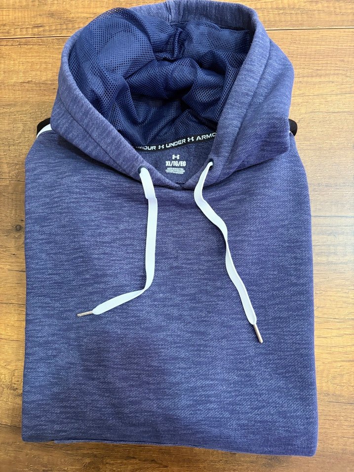 Under Armour Mavi Melanj Kapüşonlu Spor Sweatshirt — görsel 6/8