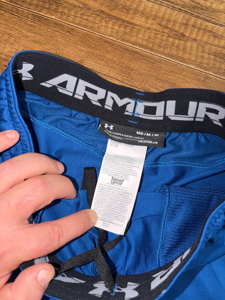 Under Armor  Canlı Mavi Spor Şort — görsel 4/4