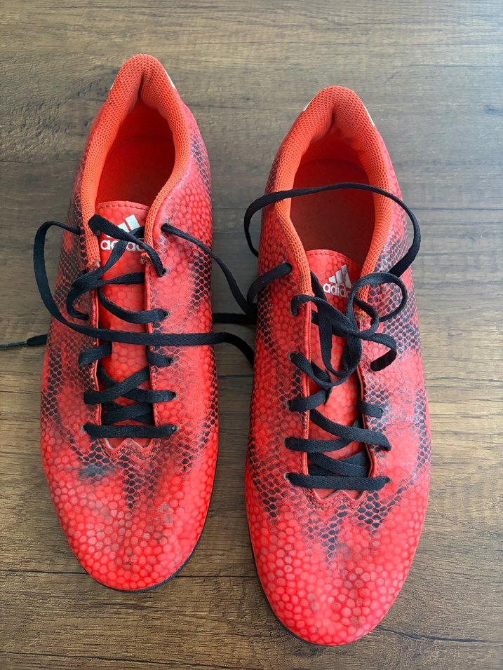 Adidas Gareth Bale Siyah Detaylı Kırmızı Bağcıklı Spor Ayakkabı — görsel 4/5