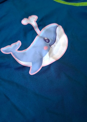 UV Korumalı Kısa Kollu Çocuk Mayo Üst - Görsel 8