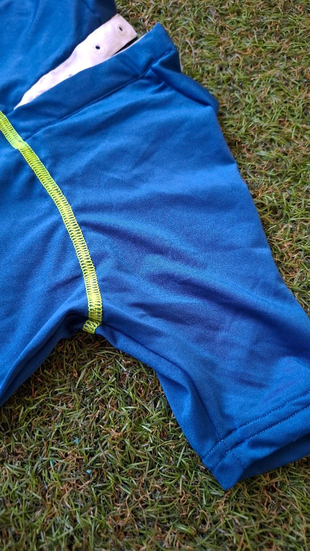 UV Korumalı Kısa Kollu Çocuk Mayo Üst - Görsel 4