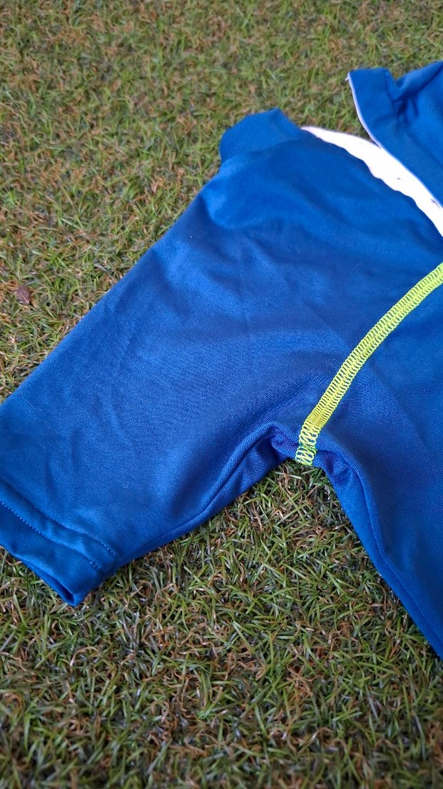 UV Korumalı Kısa Kollu Çocuk Mayo Üst - Görsel 5