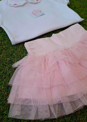Zara Kız bebek ikili tütü etek takımı