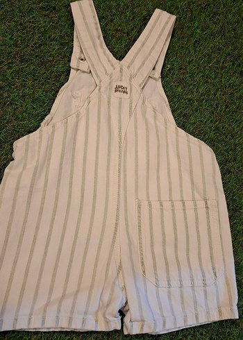 Zara Çizgili Salopet - Görsel 5